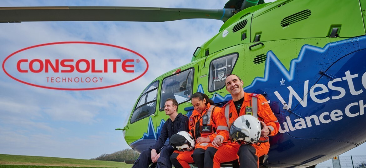 Consolite Technology | Supporting Great Western Air Ambulance Charity