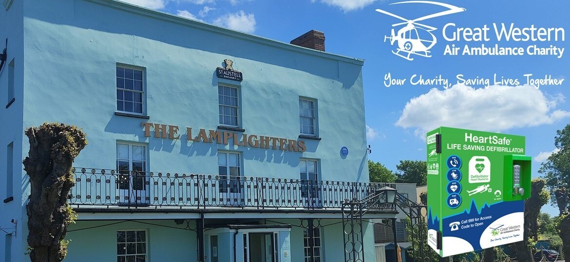 The Lamplighters' Fundraising Page | Our Community Defibrillator