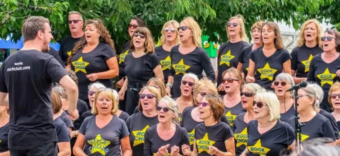 Rock Choir Flash Mob Challenge