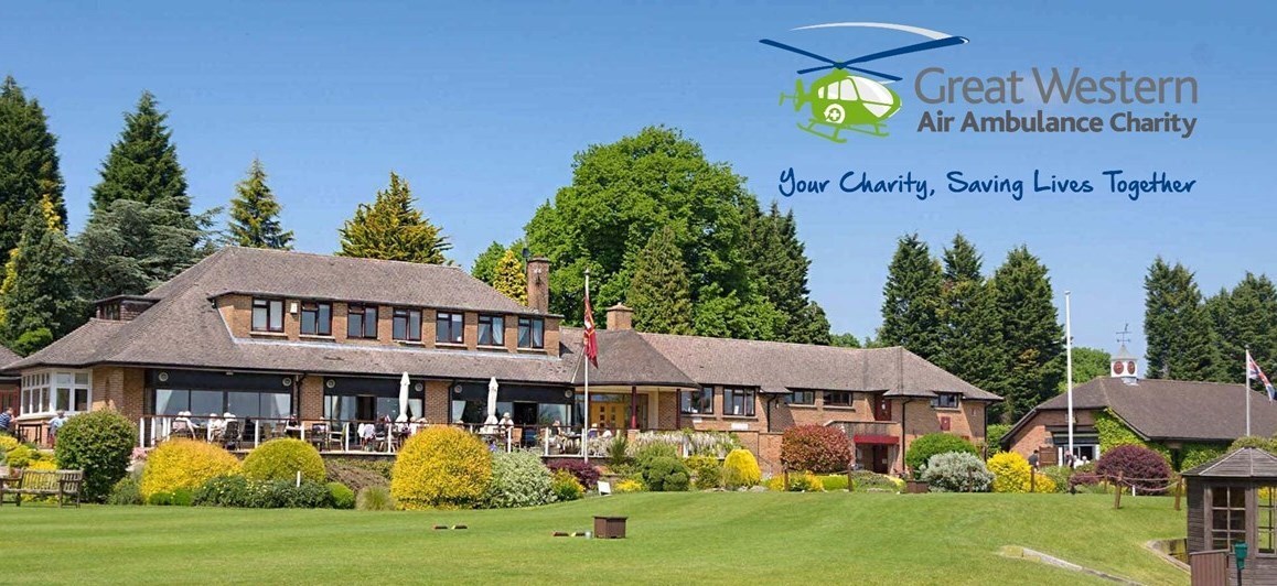 Henbury Golf Club 2022 Partnership with Great Western Air Ambulance Charity